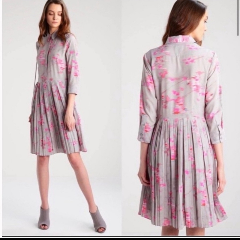 Plated dress
